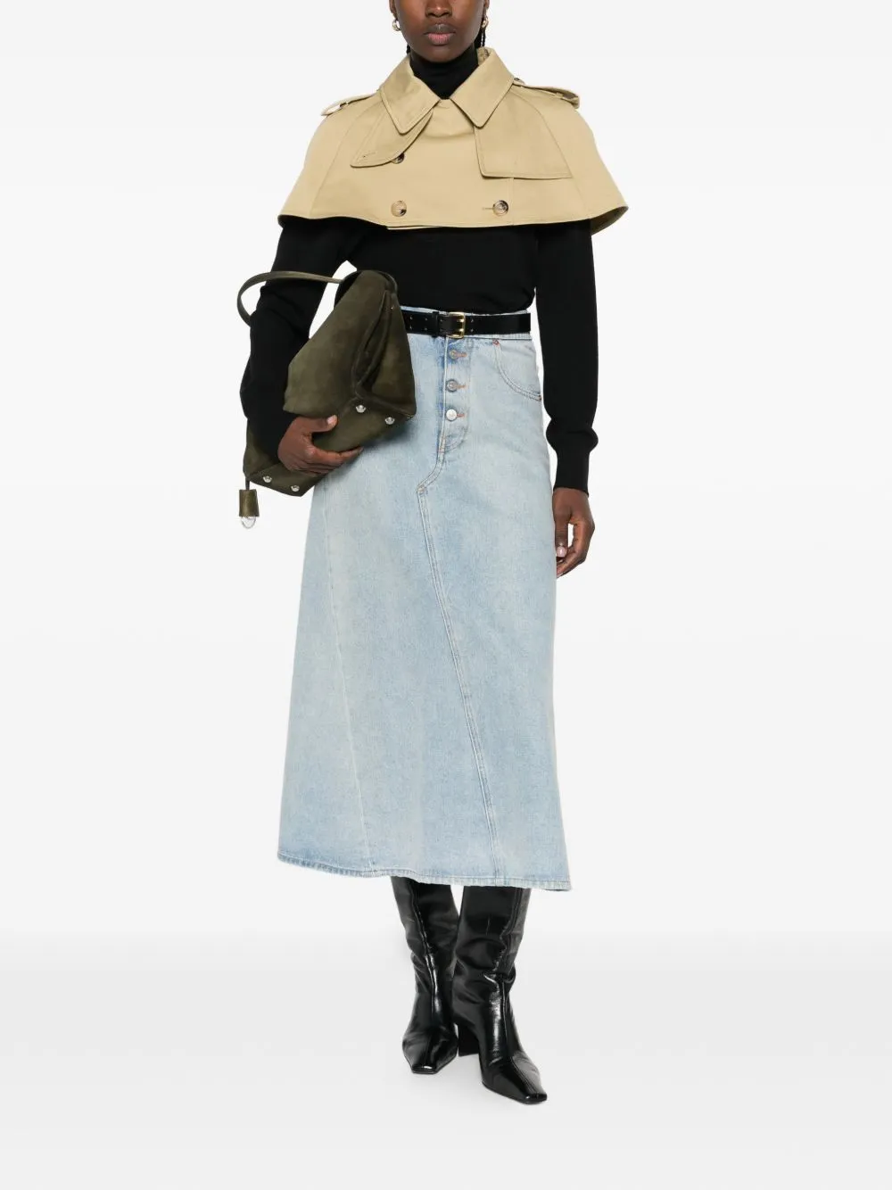 COTTON TRENCH CAPE sold by Lord & Taylor product image thumbnail 3