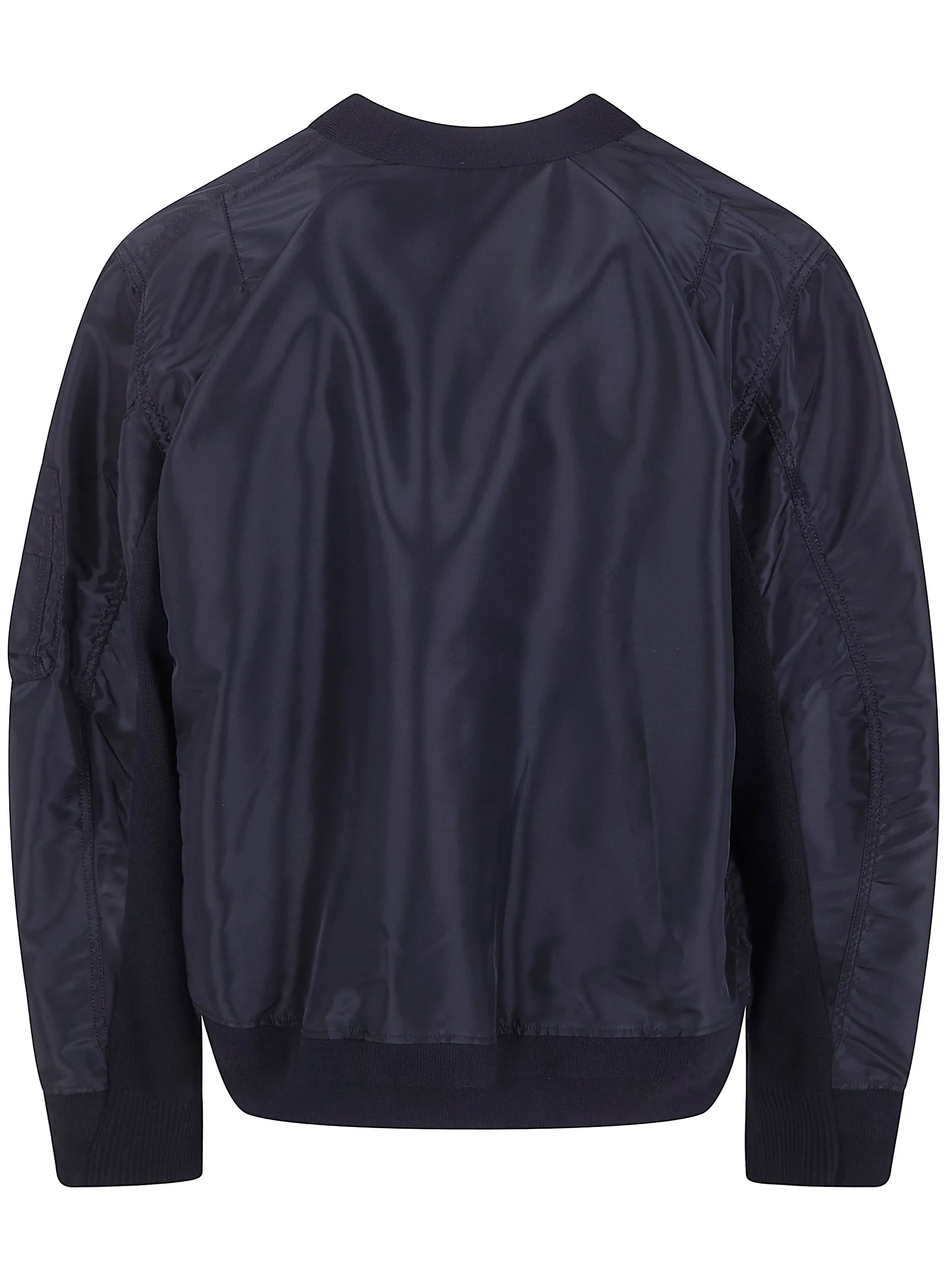 NYLON TWILL X KNIT CARDIGAN sold by Lord & Taylor product image thumbnail 2