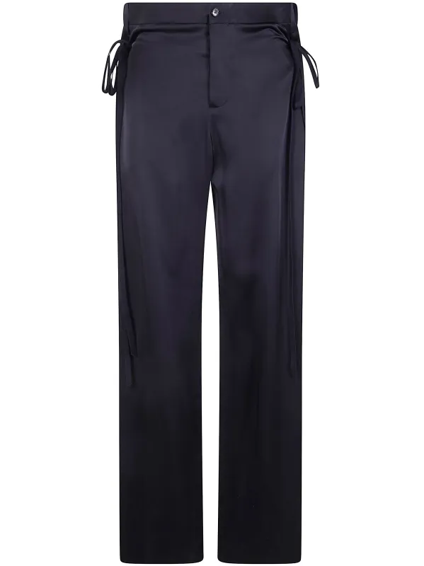 "TITA" HIGH COMFORT TROUSERS WITH DOUBLE RIBBON CLOSURE sold by Lord & Taylor