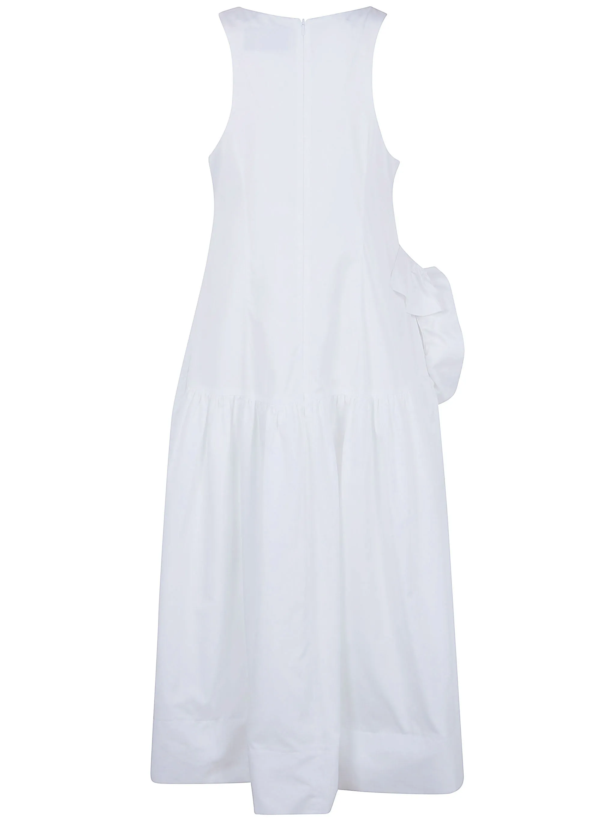 "PRESSED ROSETTE" TAPERED BACK FLOUNCE DRESS sold by Lord & Taylor product image thumbnail 2