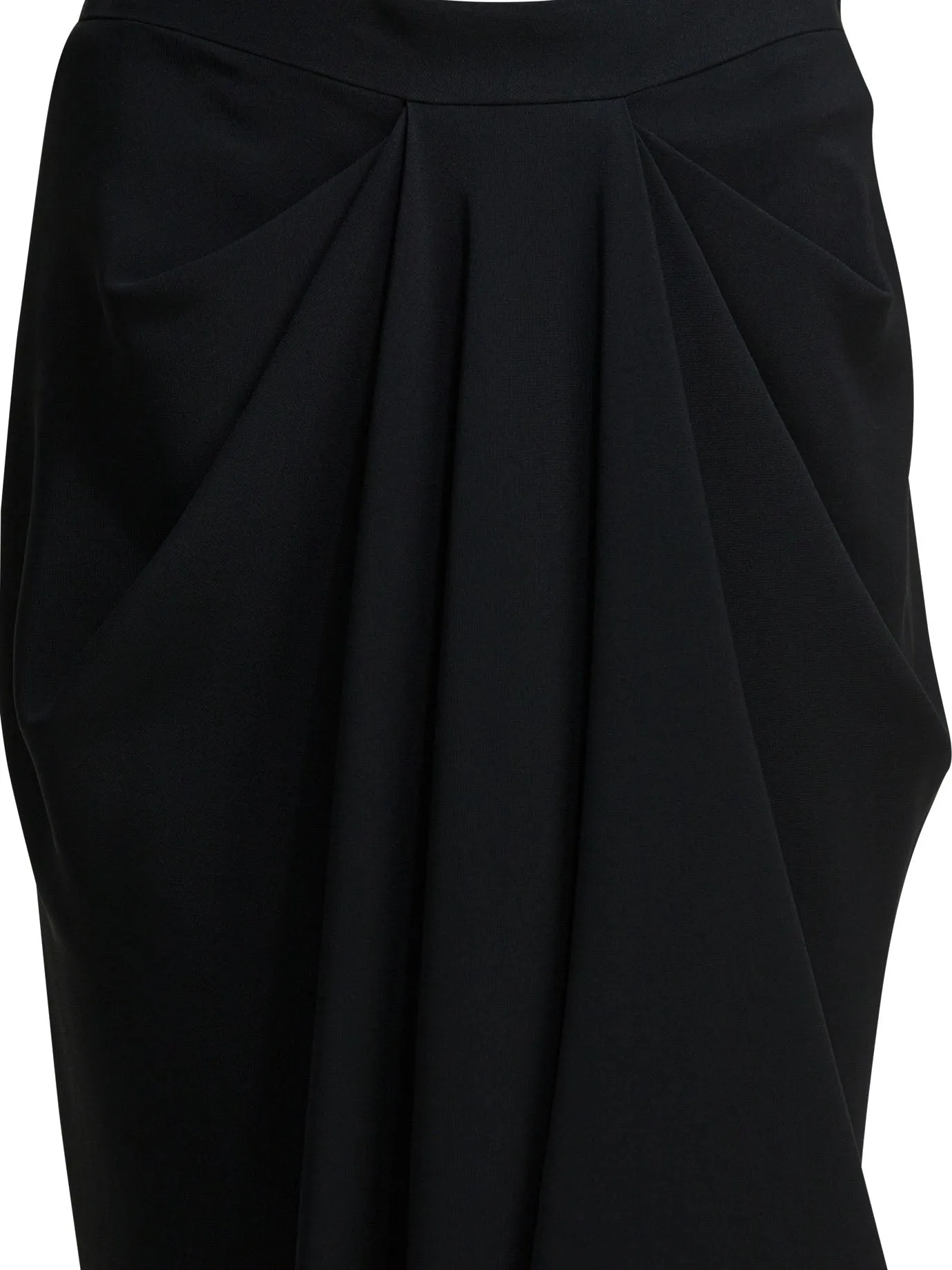 DRAPED CREPE CADY MIDI SKIRT sold by Lord & Taylor product image thumbnail 3