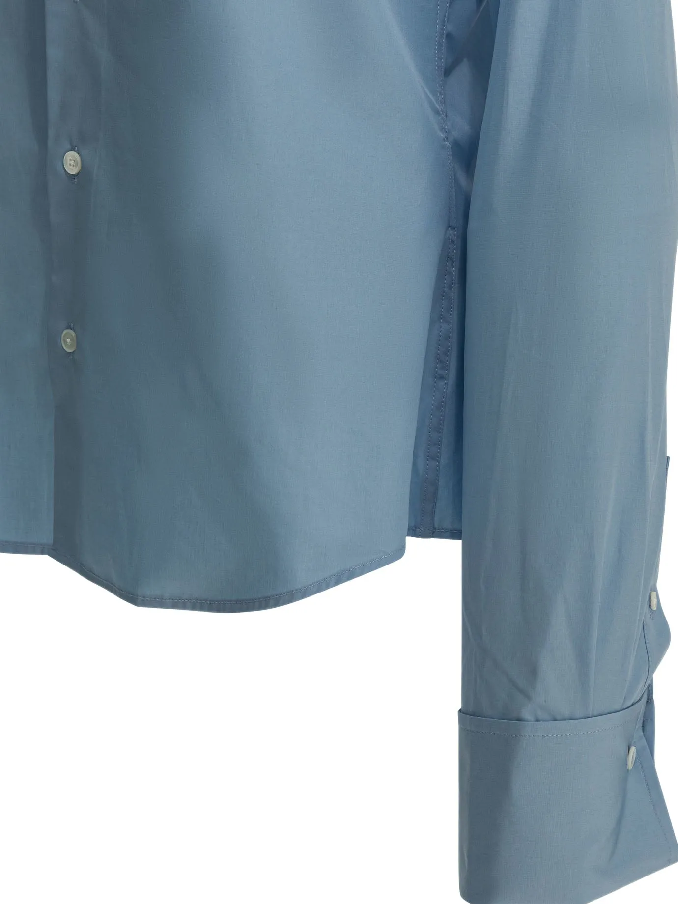 LIGHT BLUE COTTON SHIRT sold by Lord & Taylor product image thumbnail 4