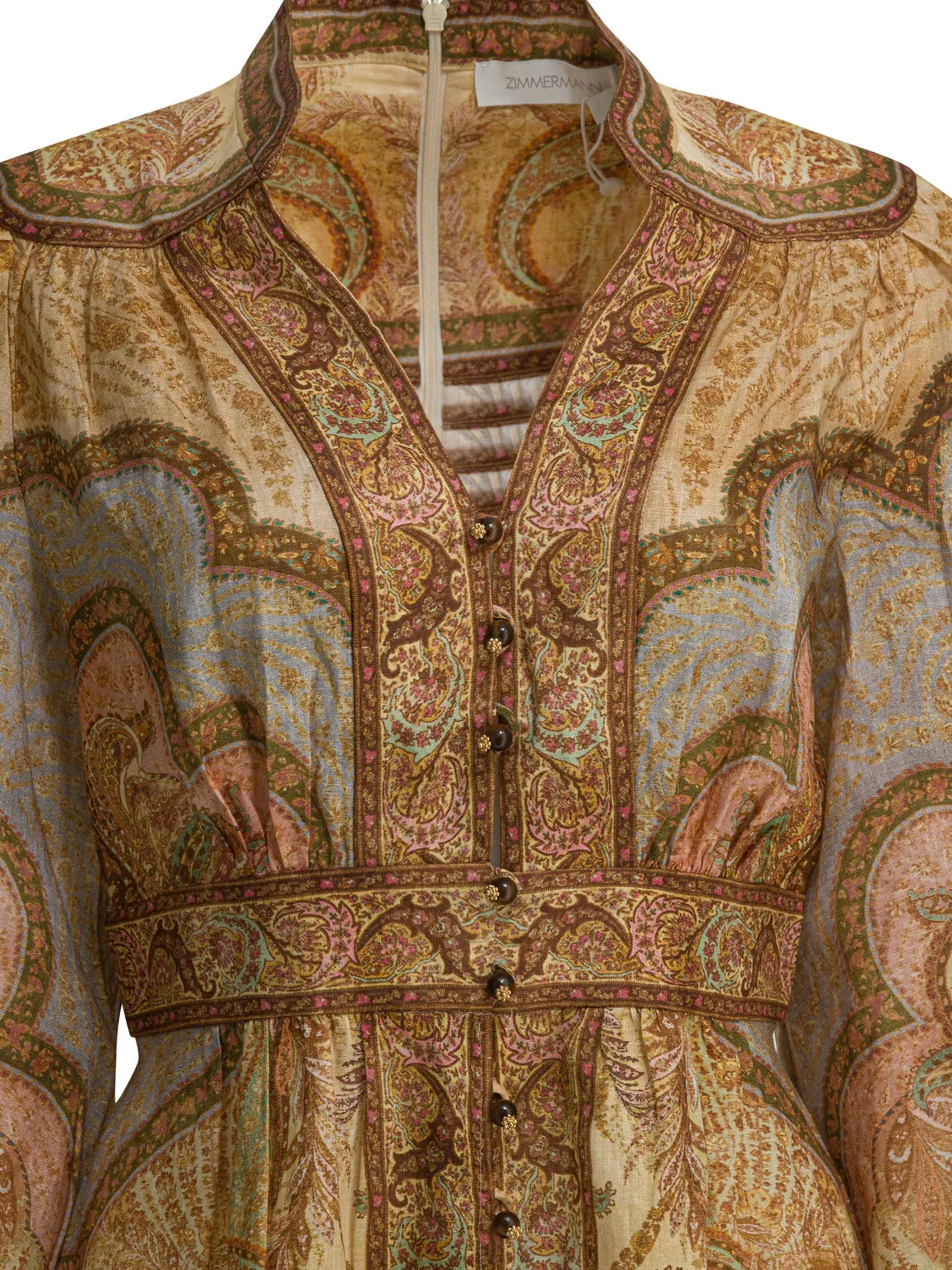 YELLOW LINEN DRESS sold by Lord & Taylor product image thumbnail 4