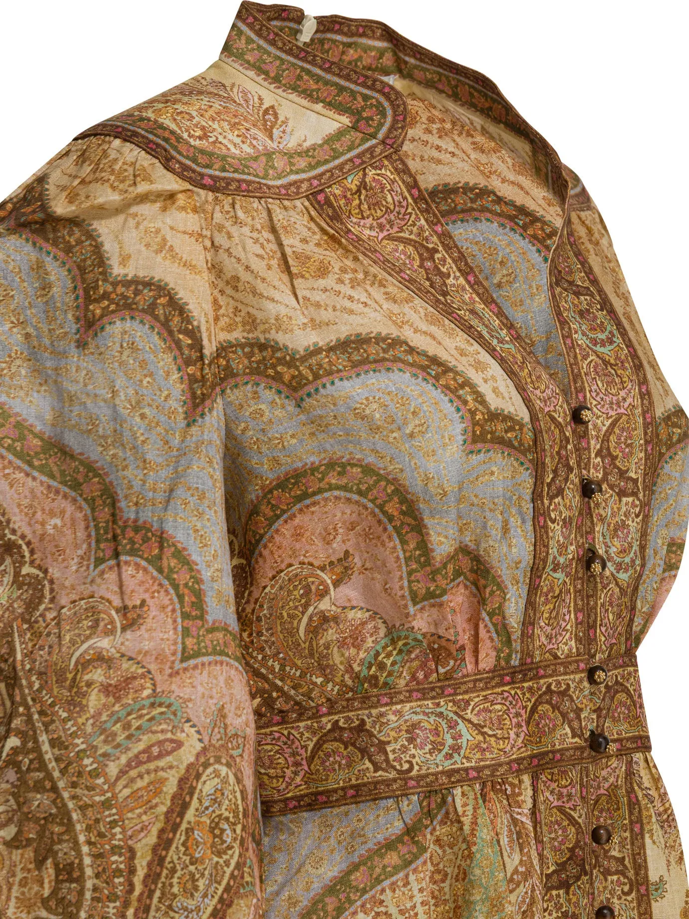 YELLOW LINEN DRESS sold by Lord & Taylor product image thumbnail 3