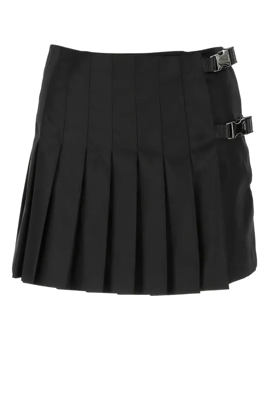 BLACK NYLON MINI SKIRT sold by Lord & Taylor