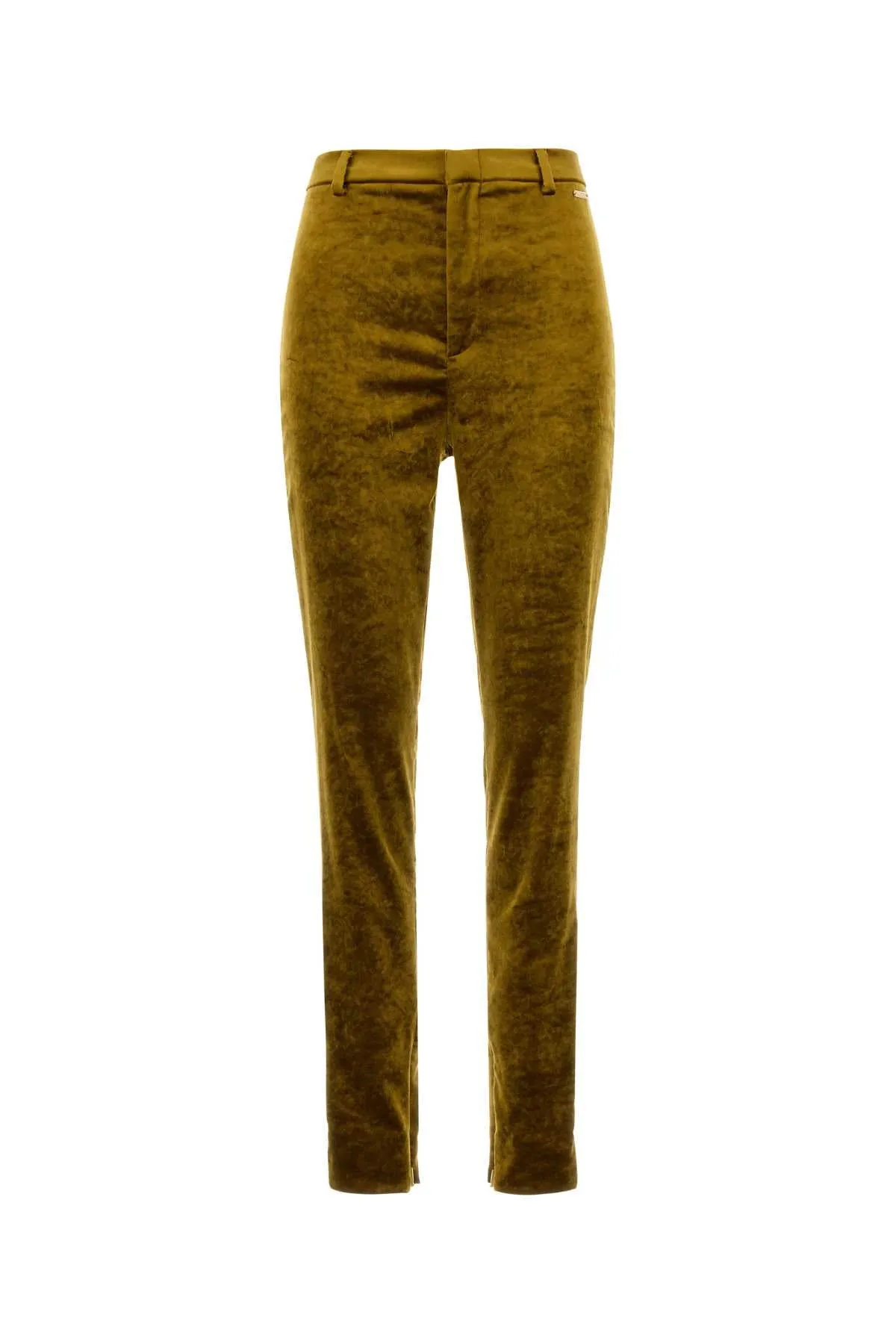 OLIVE GREEN CHENILLE SKINNY PANT sold by Lord & Taylor
