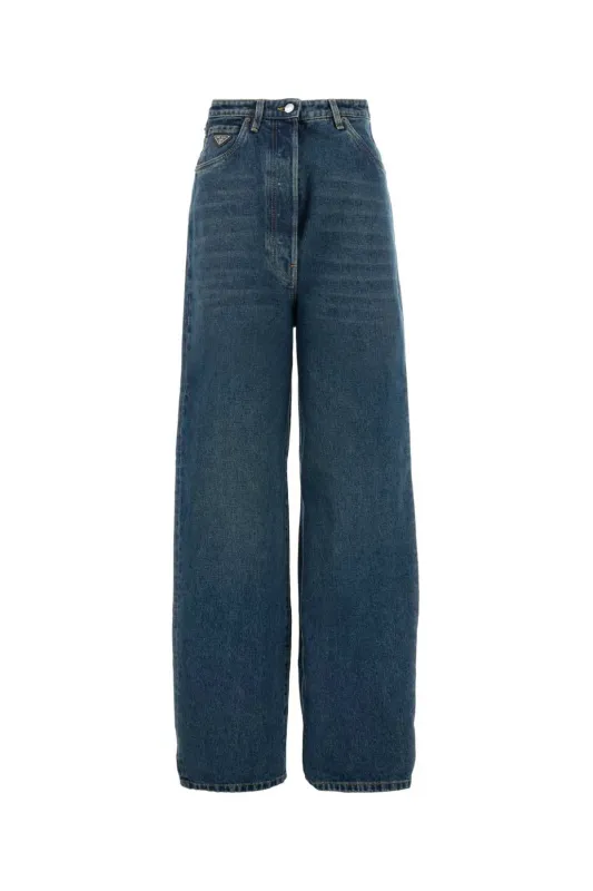 DENIM WIDE-LEG JEANS sold by Lord & Taylor