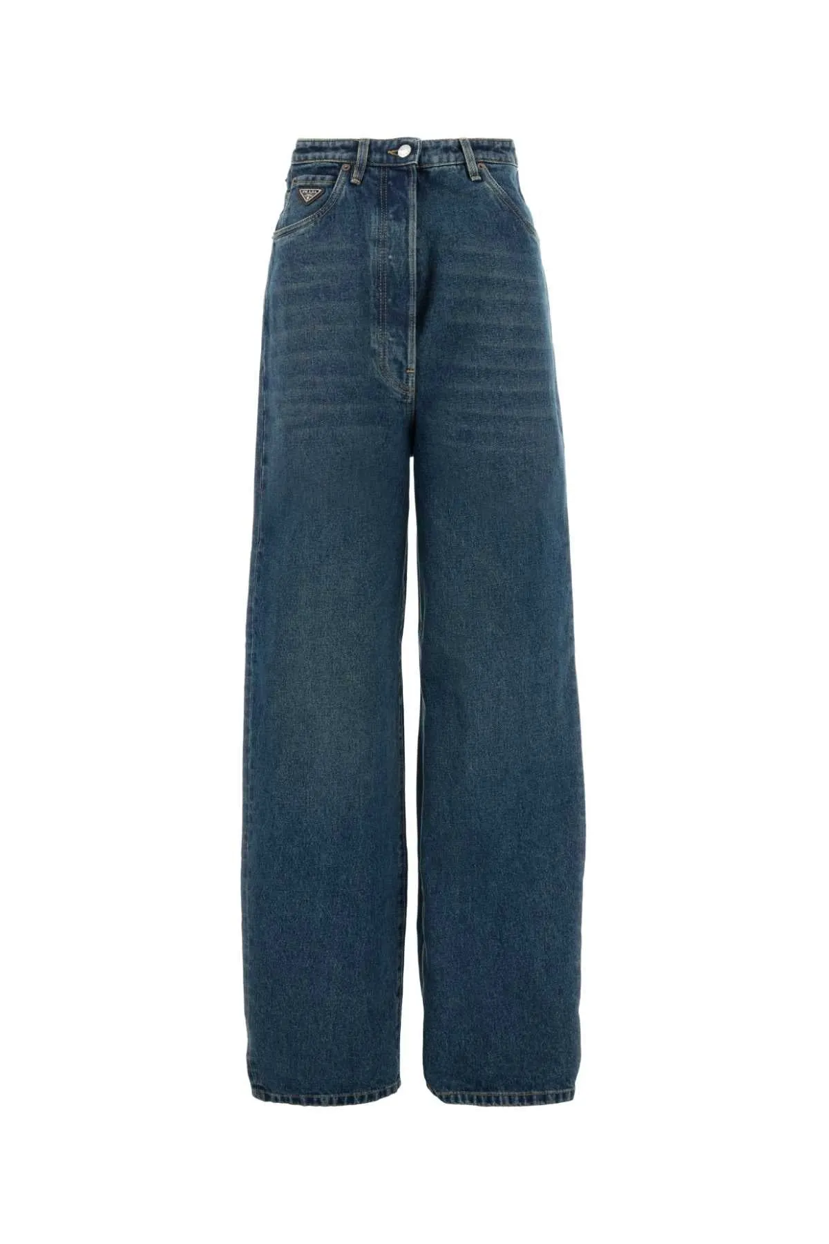 DENIM WIDE-LEG JEANS sold by Lord & Taylor