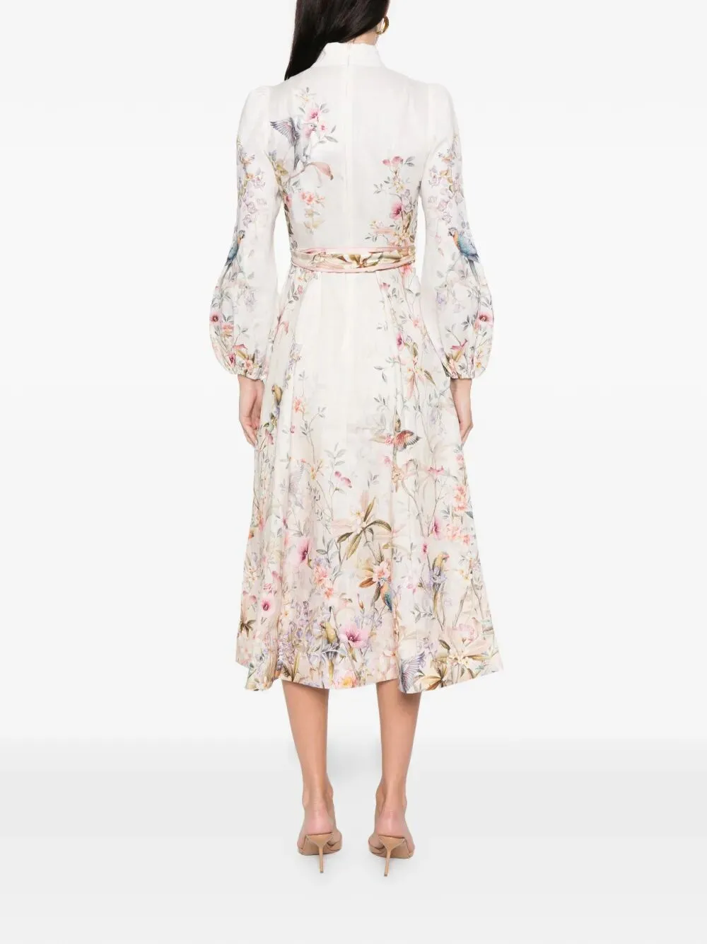 REBELLION PRINTED MIDI DRESS sold by Lord & Taylor product image thumbnail 5