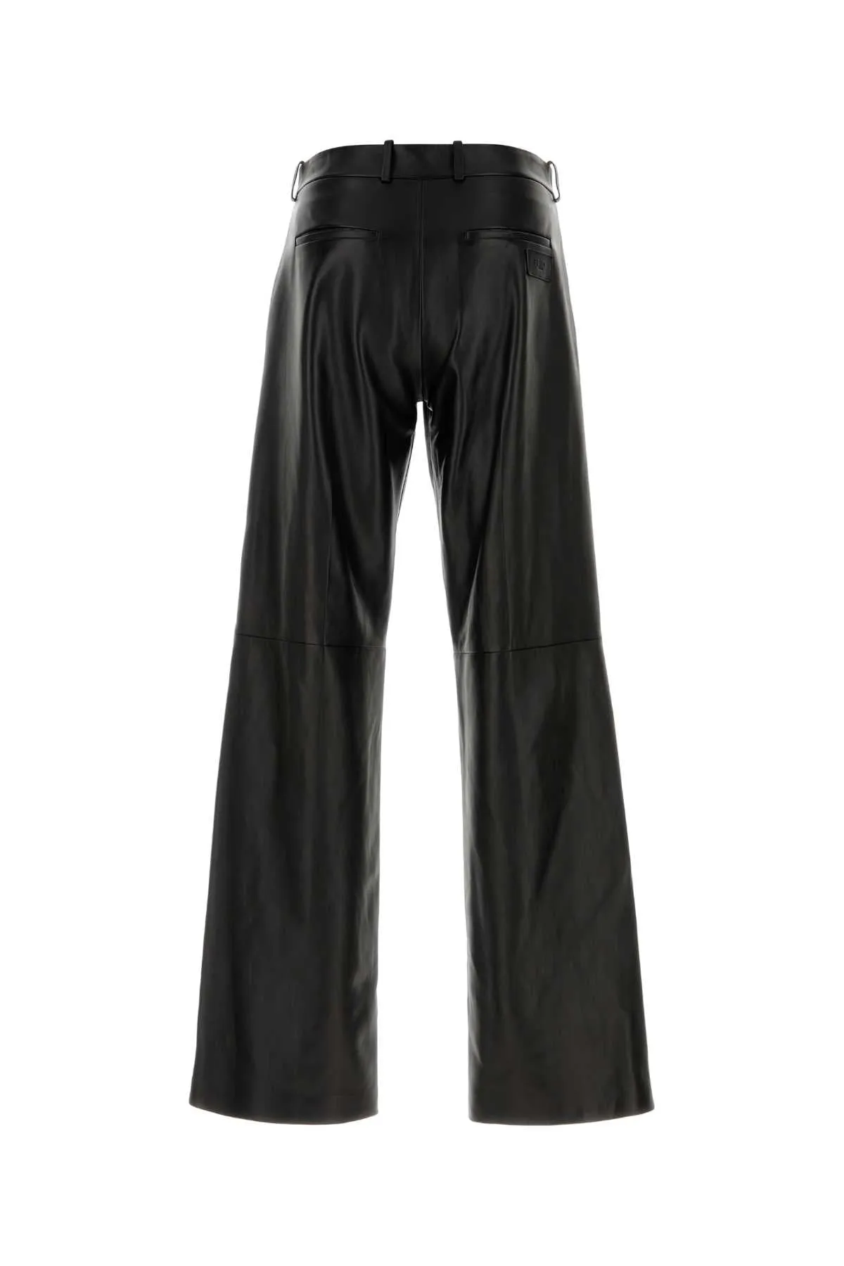 BLACK NAPPA LEATHER PANT sold by Lord & Taylor product image thumbnail 2