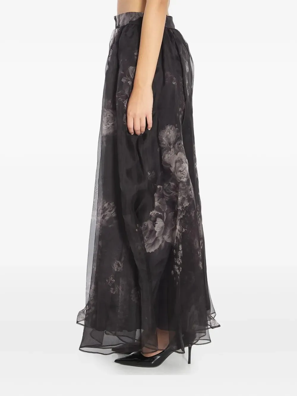 ZIMMERMANN FLORAL-PRINT GATHERED MIDI SKIRT sold by Lord & Taylor product image thumbnail 2