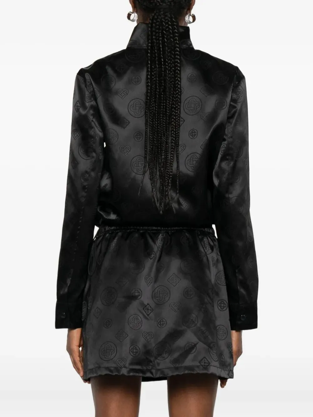 CASABLANCA LOGO-PATTERN BOMBER JACKET sold by Lord & Taylor product image thumbnail 2