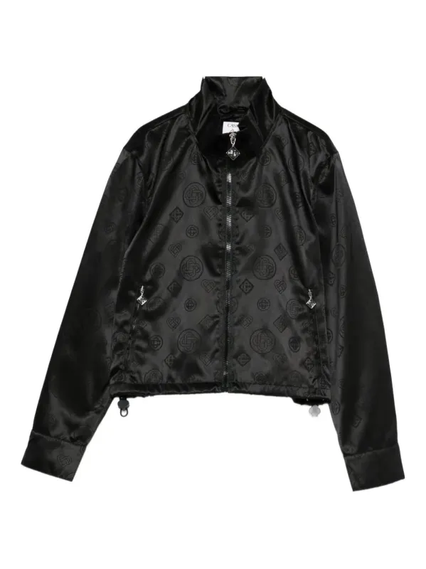 CASABLANCA LOGO-PATTERN BOMBER JACKET sold by Lord & Taylor