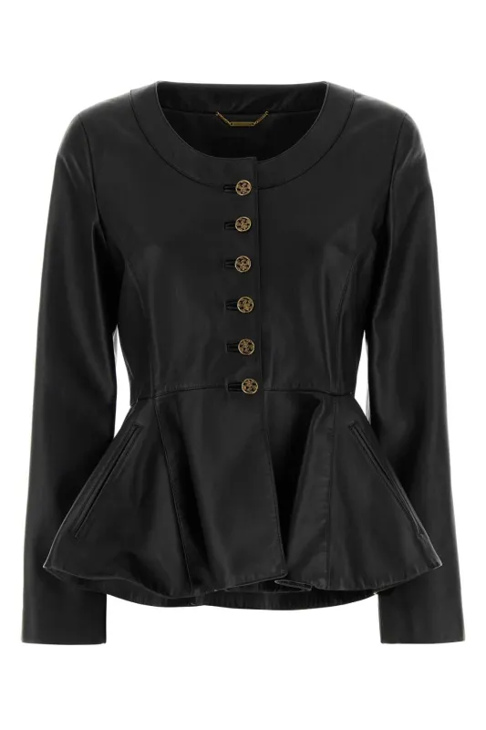 BLACK LEATHER JACKET sold by Lord & Taylor