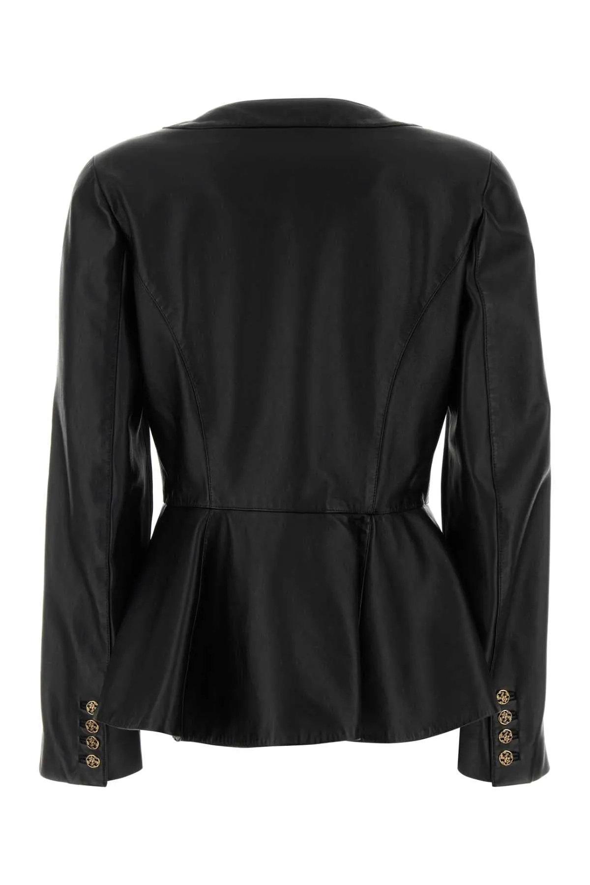 BLACK LEATHER JACKET sold by Lord & Taylor product image thumbnail 2