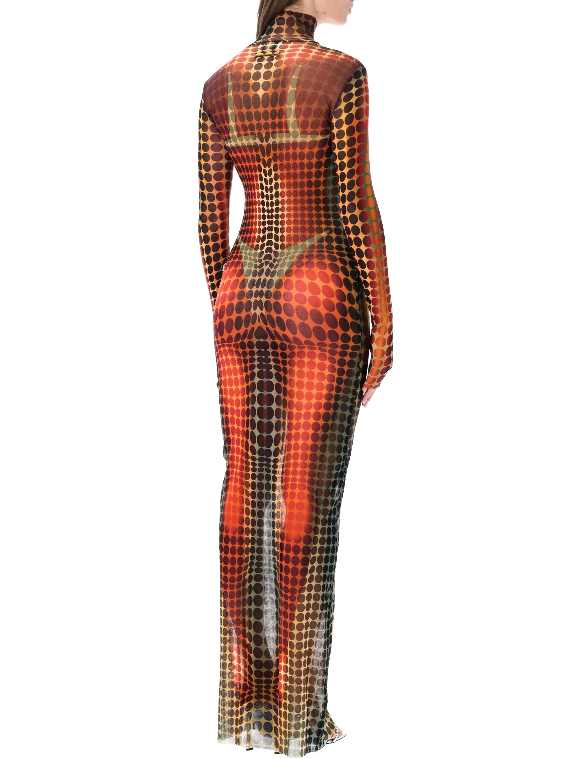JEAN PAUL GAULTIER DOTS RE-EDITION LONG DRESS sold by Lord & Taylor product image thumbnail 2