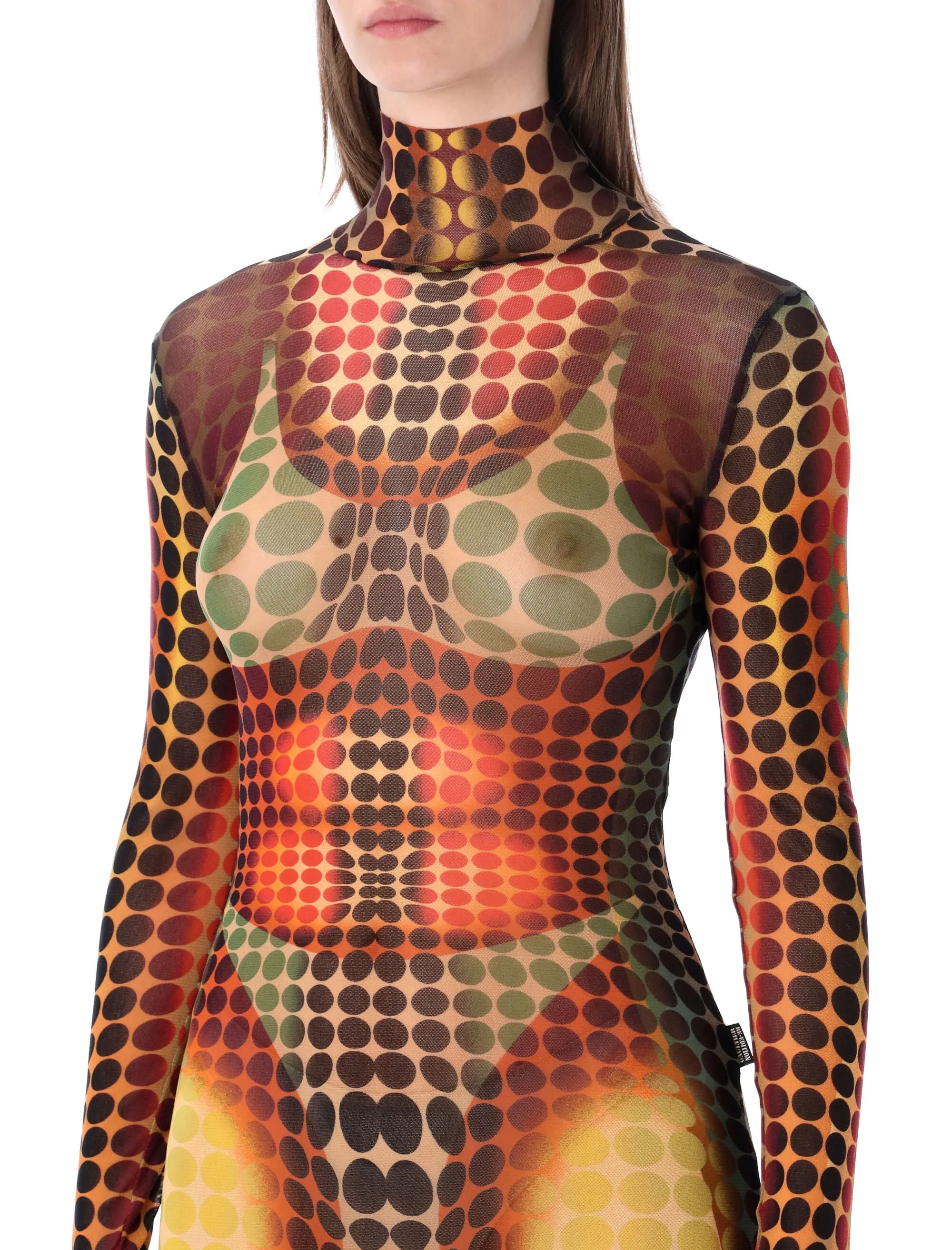 JEAN PAUL GAULTIER DOTS RE-EDITION LONG DRESS sold by Lord & Taylor product image thumbnail 3