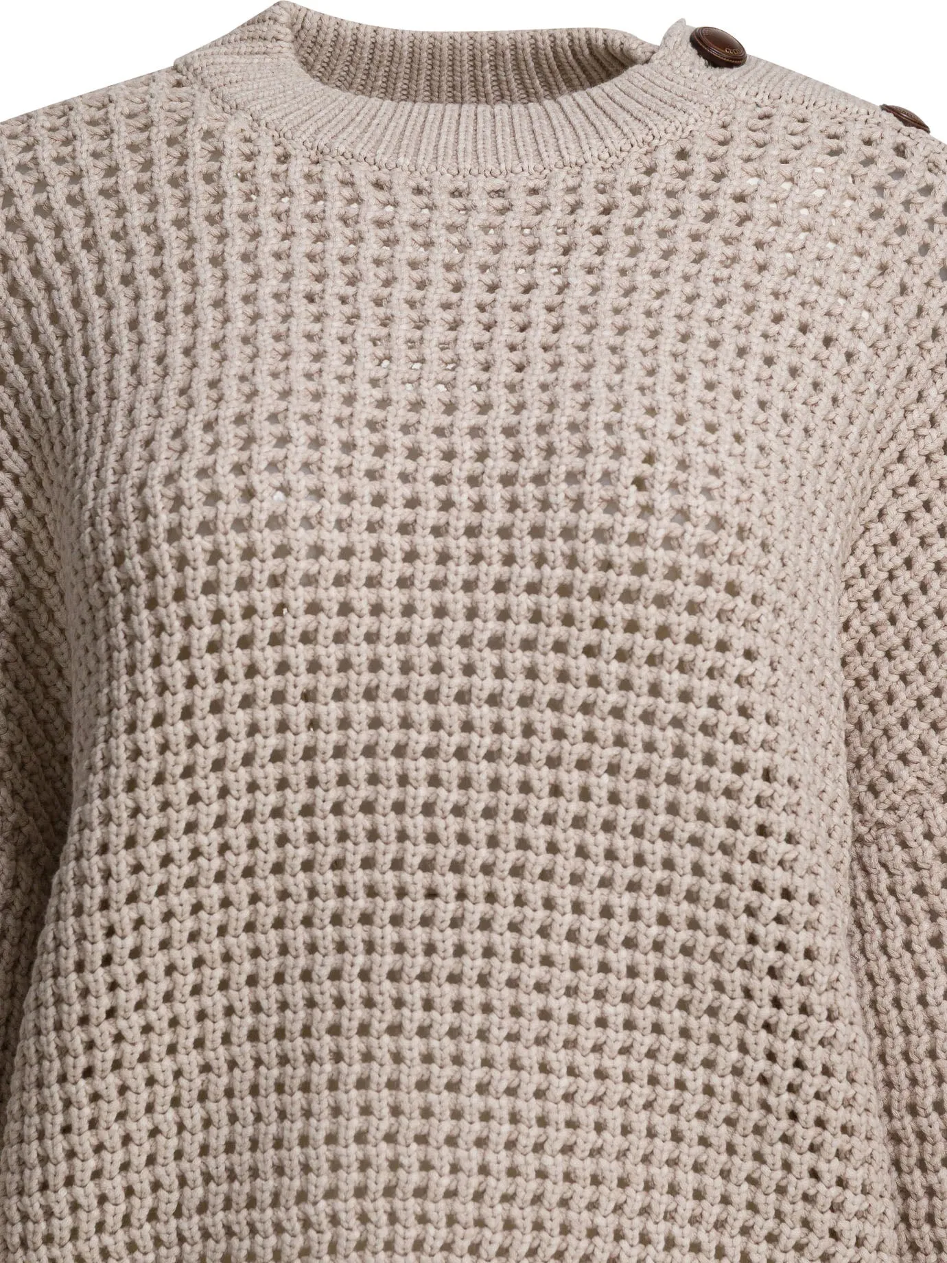 BEIGE COTTON POLYAMIDE KNITWEAR sold by Lord & Taylor product image thumbnail 3