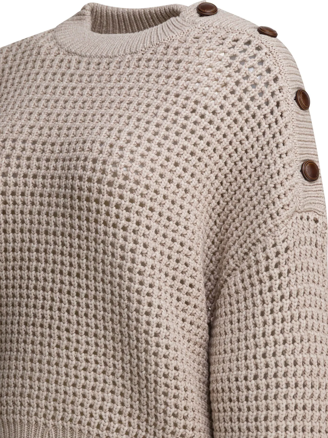 BEIGE COTTON POLYAMIDE KNITWEAR sold by Lord & Taylor product image thumbnail 4