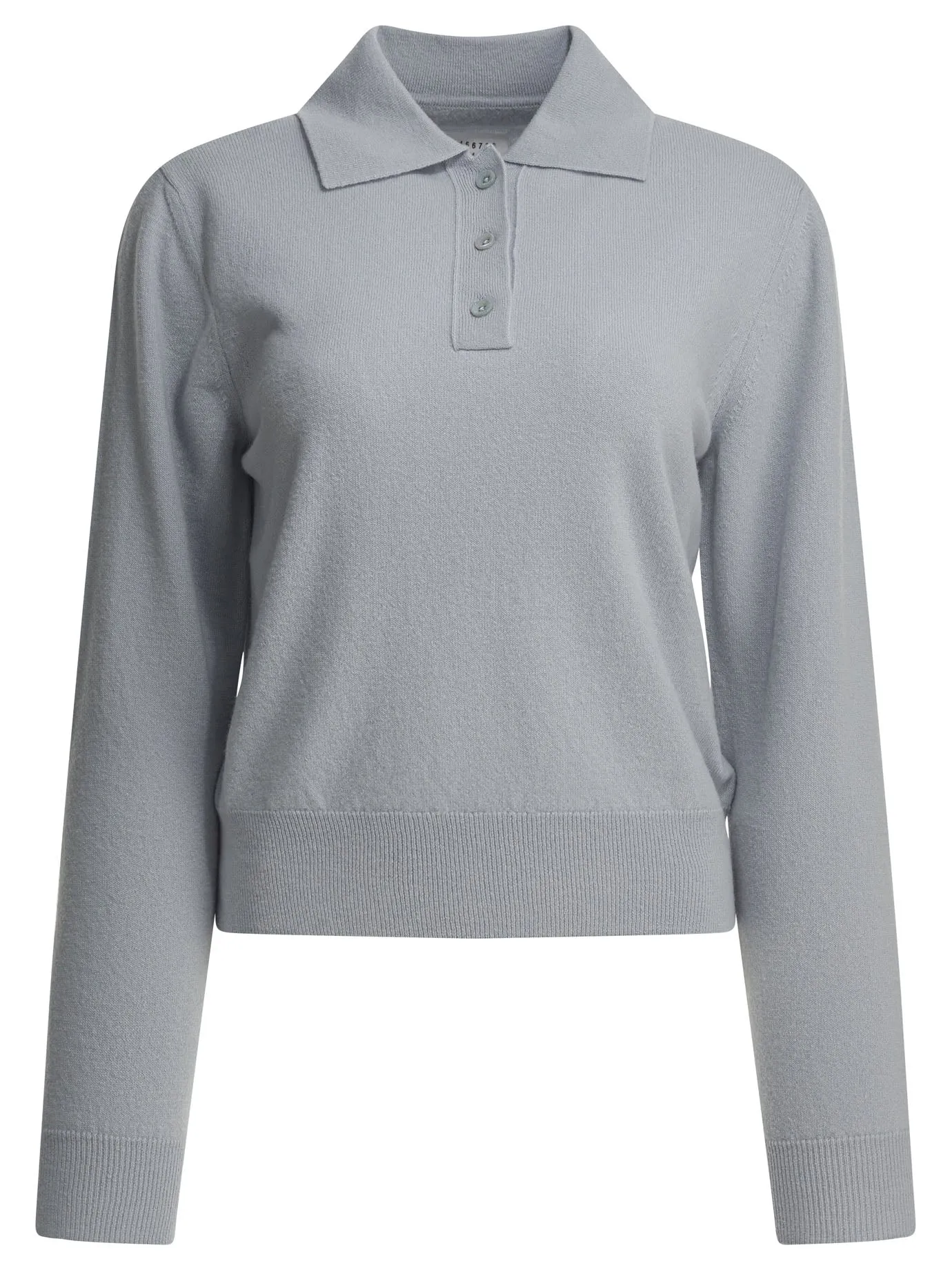 LIGHT BLUE VIRGIN WOOL KNITWEAR sold by Lord & Taylor