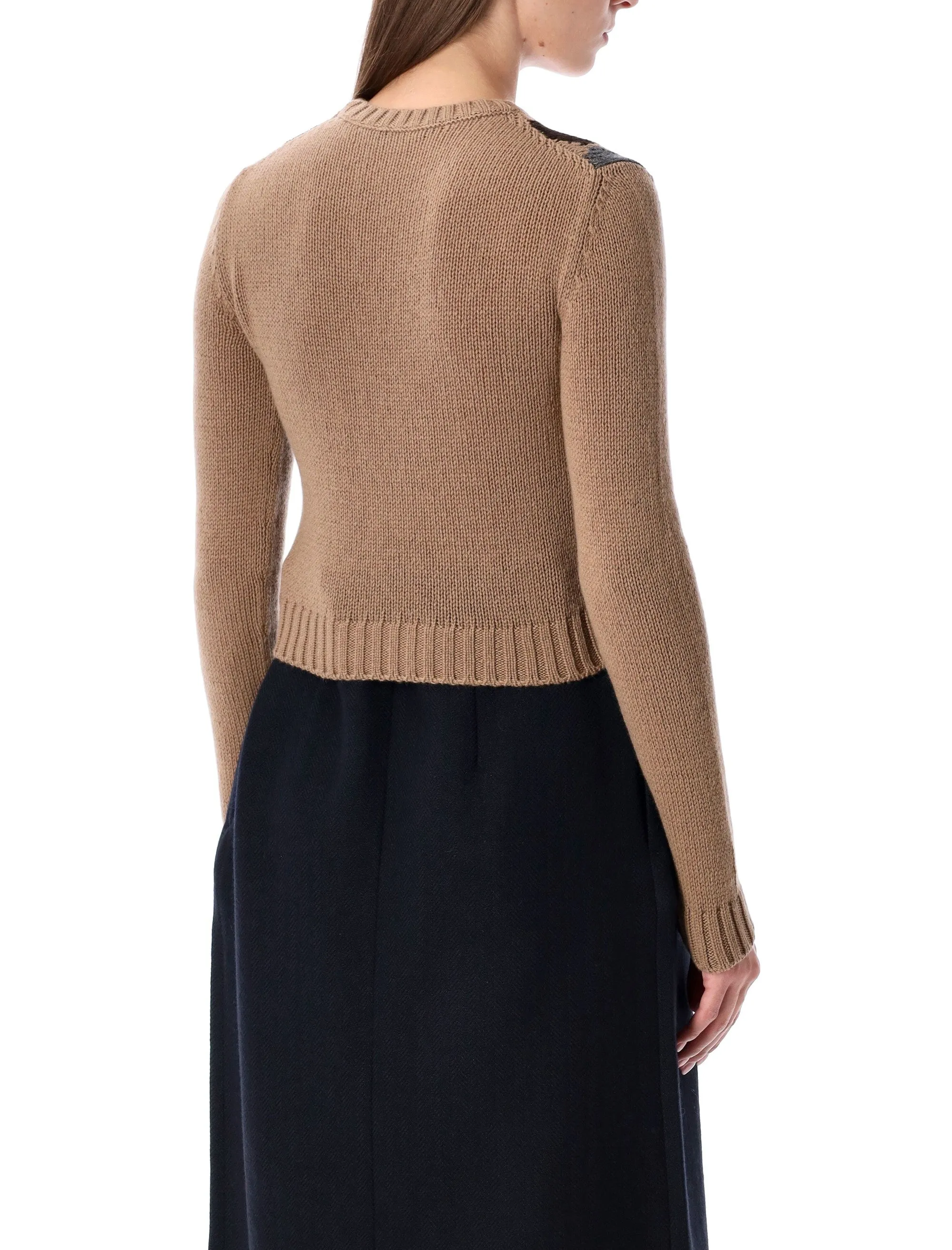 PRADA CASHMERE SWEATER WITH ARGYLE PATTERN sold by Lord & Taylor product image thumbnail 2