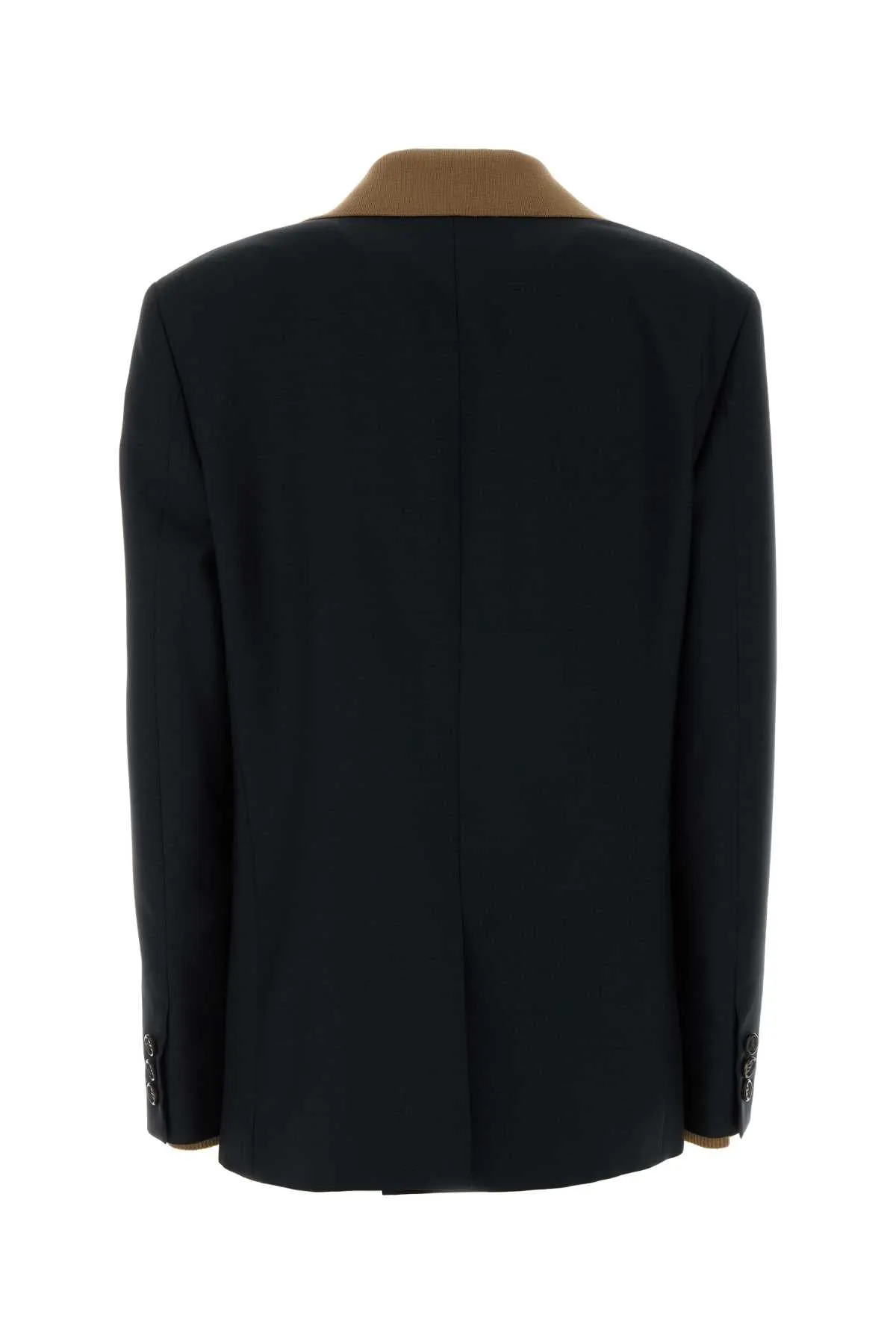 MIDNIGHT BLUE MOHAIR BLEND OVERSIZE BLAZER sold by Lord & Taylor product image thumbnail 2