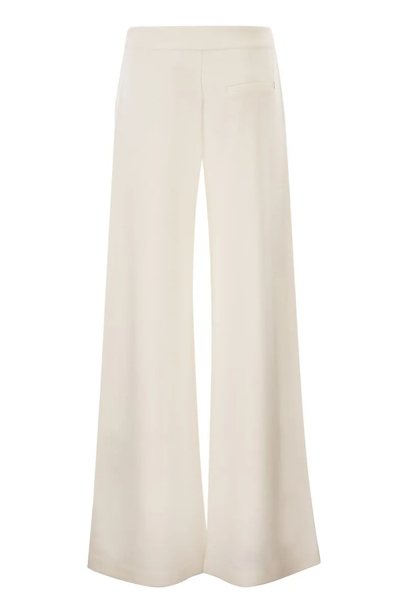 WIDE LEG TROUSERS IN VISCOSE BLEND sold by Lord & Taylor product image thumbnail 2