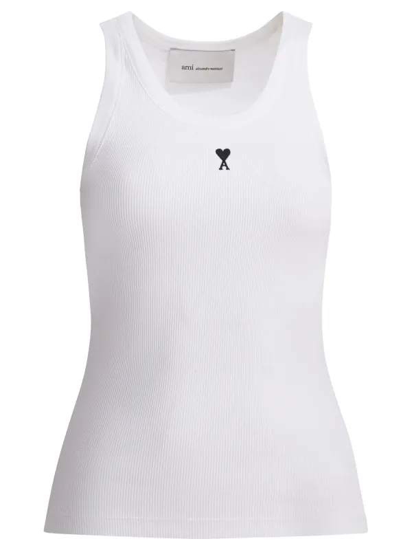 WHITE COTTON ELASTANE TOP sold by Lord & Taylor