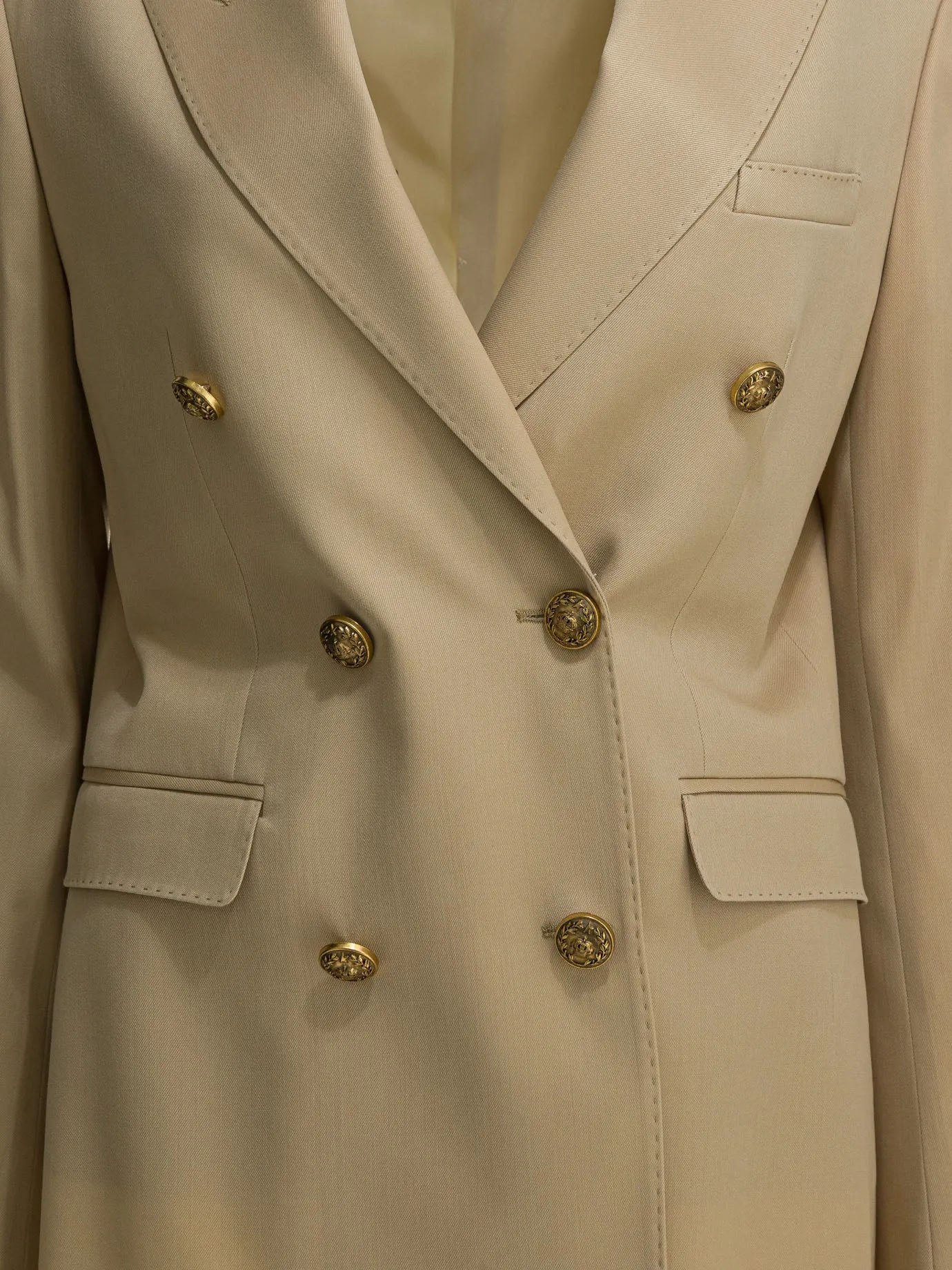 BEIGE VIRGIN WOOL JACKET sold by Lord & Taylor product image thumbnail 3