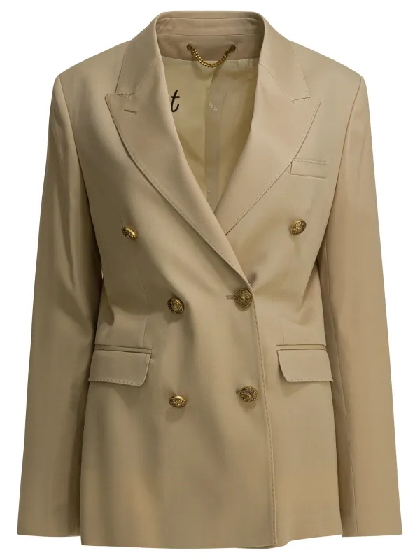 BEIGE VIRGIN WOOL JACKET sold by Lord & Taylor