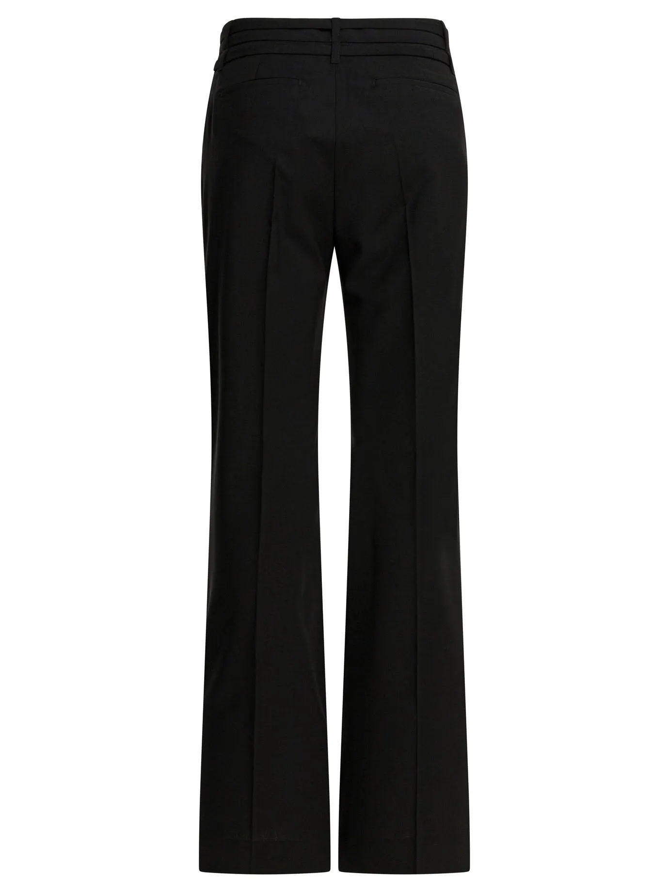 BLACK VIRGIN WOOL TROUSERS sold by Lord & Taylor product image thumbnail 2