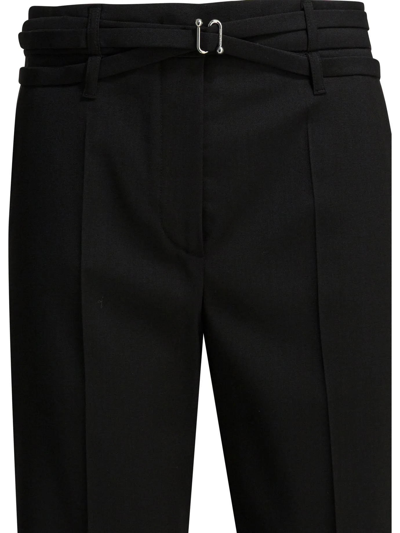 BLACK VIRGIN WOOL TROUSERS sold by Lord & Taylor product image thumbnail 3