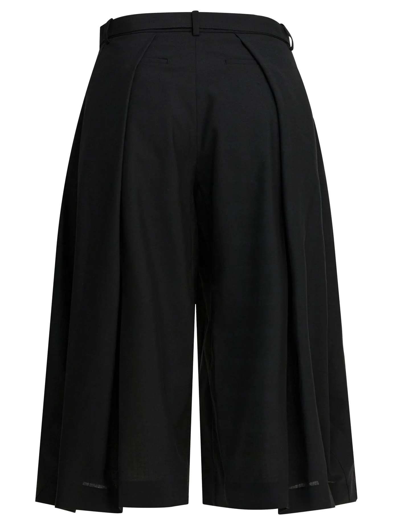 BLACK POLYESTER WOOL TROUSERS sold by Lord & Taylor product image thumbnail 2