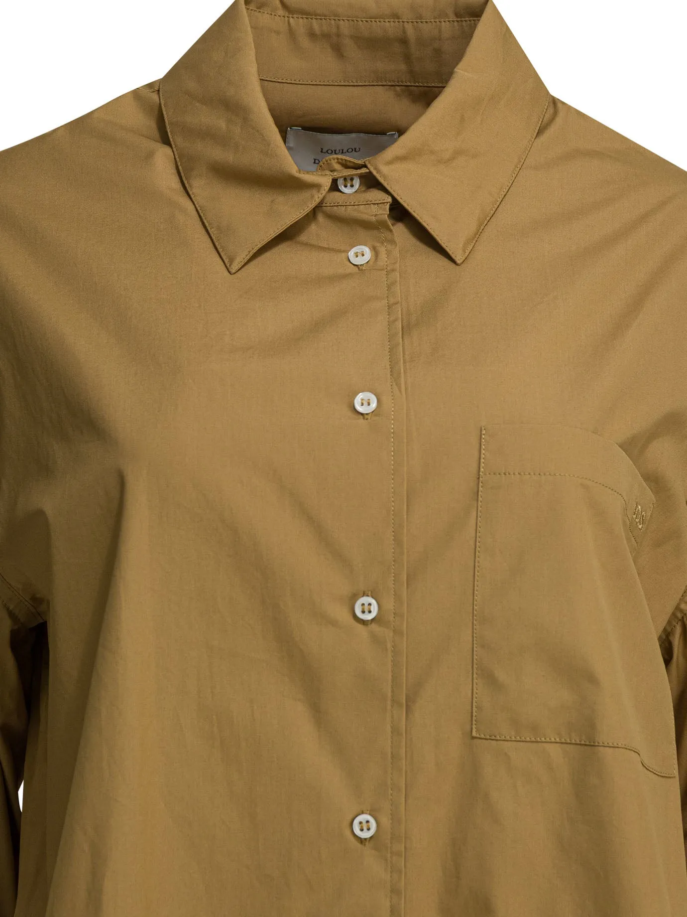 BEIGE COTTON SHIRT sold by Lord & Taylor product image thumbnail 3