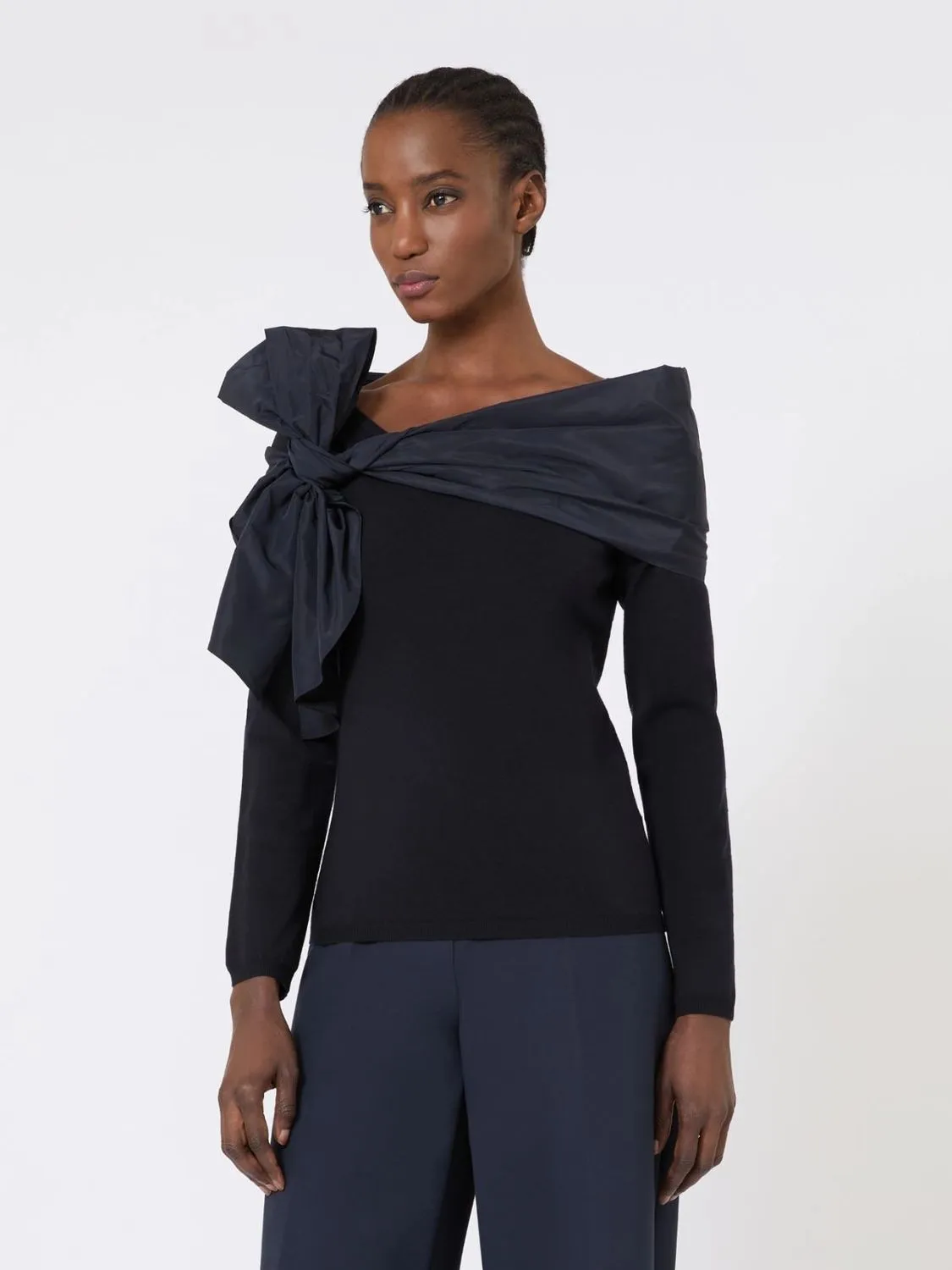 MXMPORTICI SWEATER NAVY sold by Lord & Taylor product image thumbnail 3