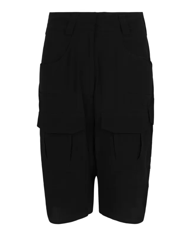 Silk Cargo Shorts made by Givenchy