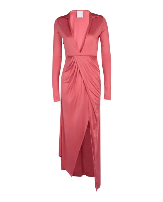 Long Sleeve Draped Dress sold by Lord & Taylor