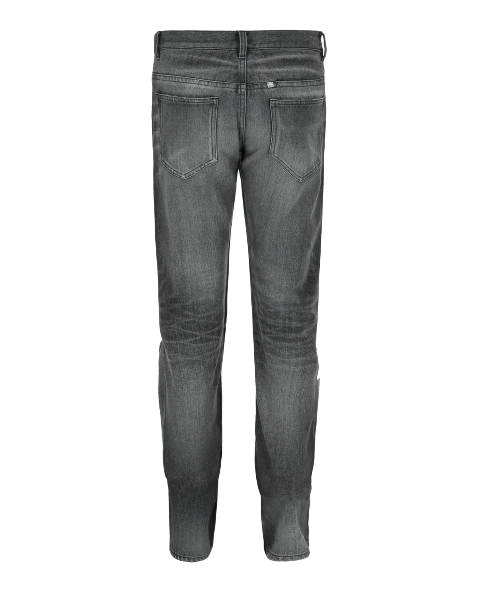 Distressed Straight Fit Jeans sold by Lord & Taylor product image thumbnail 2