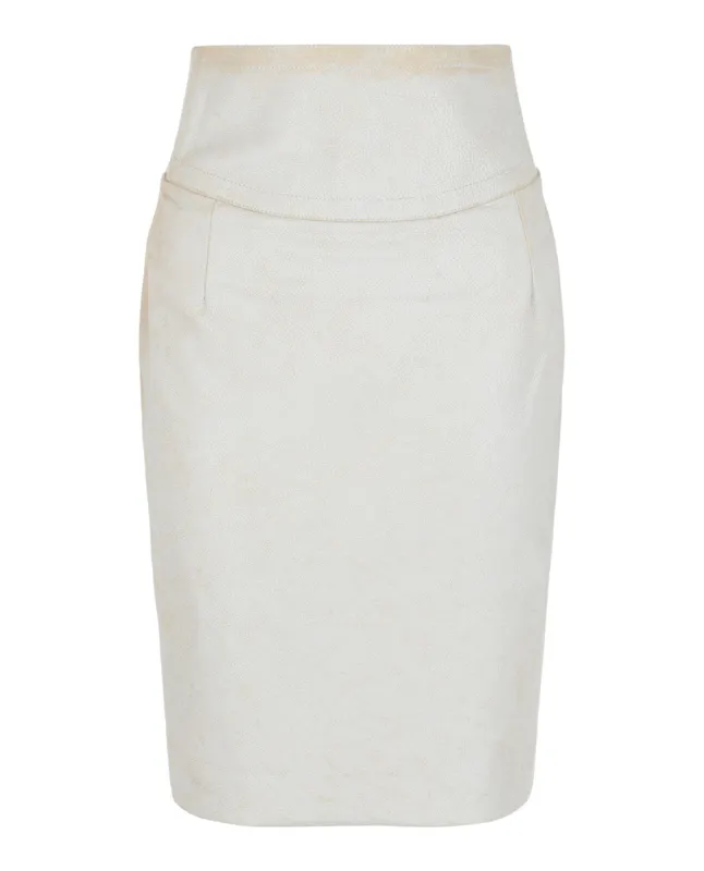 Cutout Leather Pencil Skirt sold by Lord & Taylor