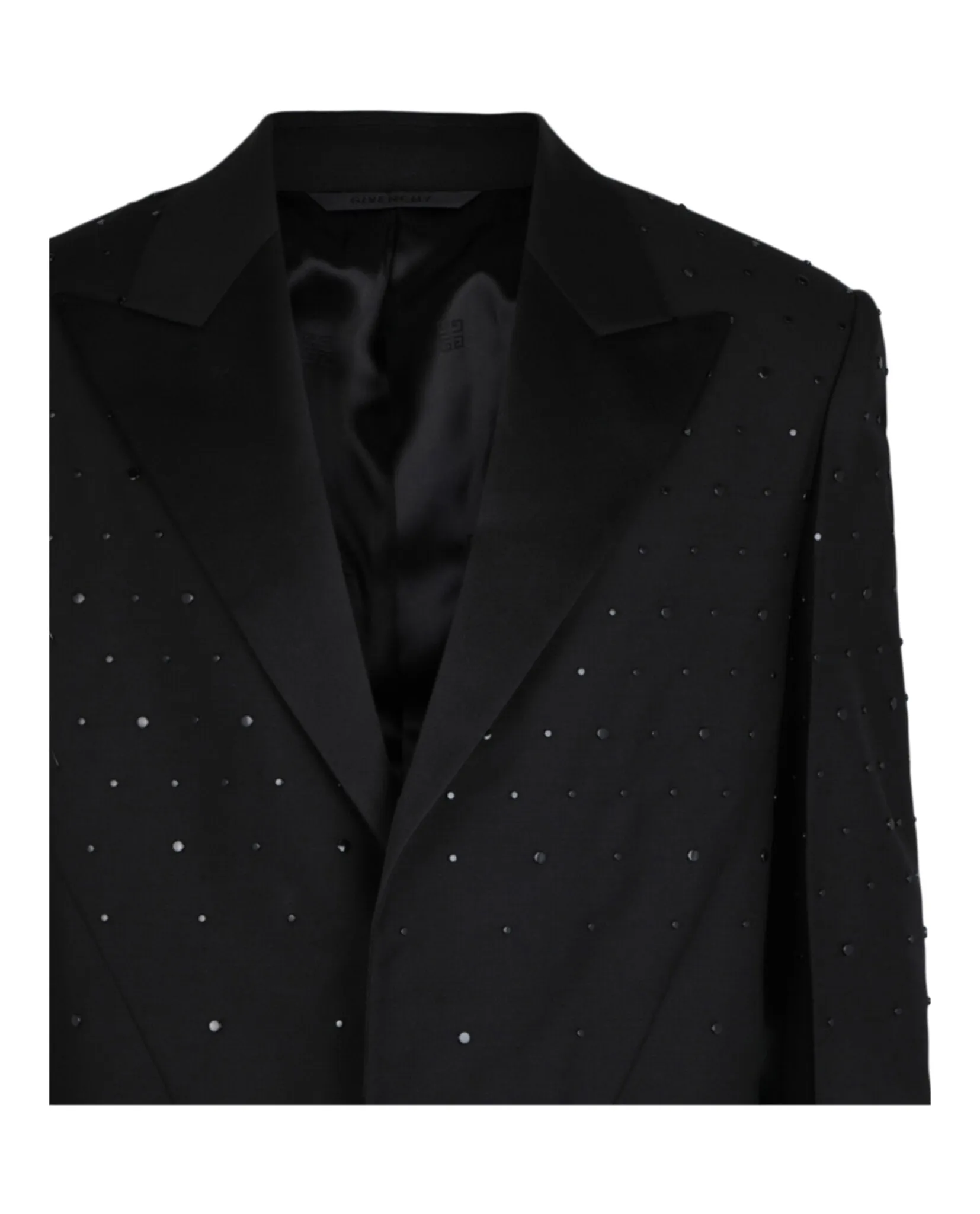 Studded Single-Breasted Blazer sold by Lord & Taylor product image thumbnail 3