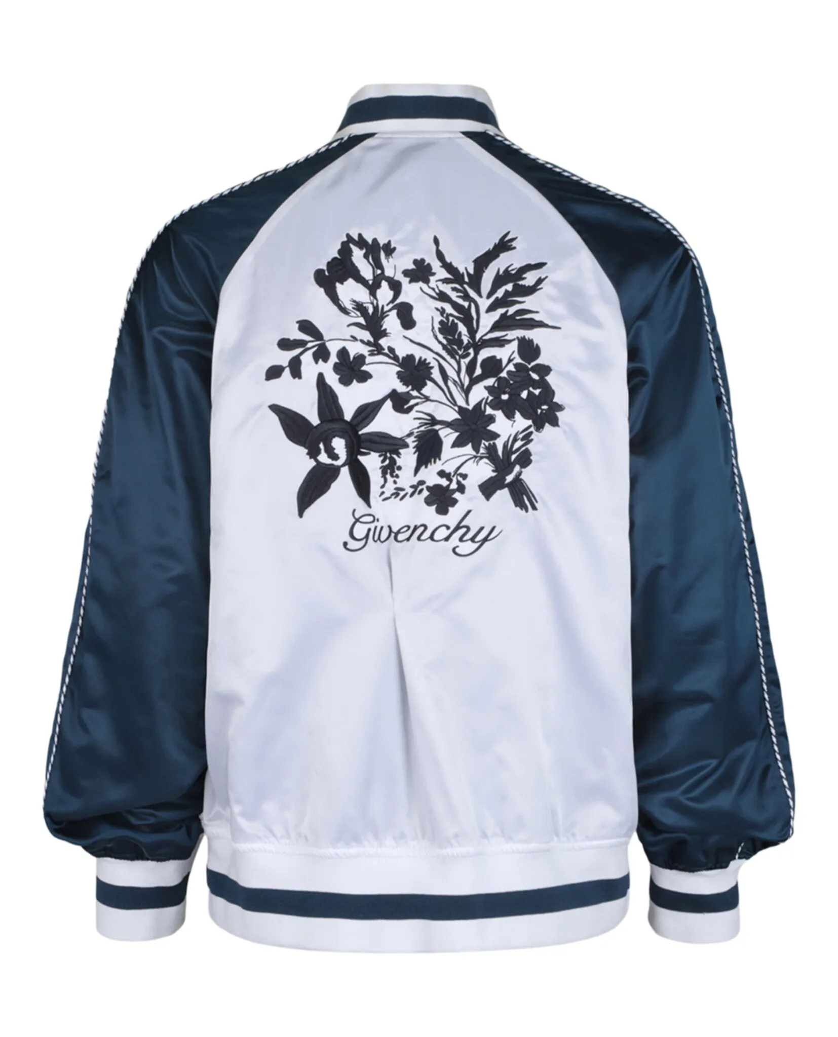 Reversible Embroidered Bomber Jacket sold by Lord & Taylor product image thumbnail 2