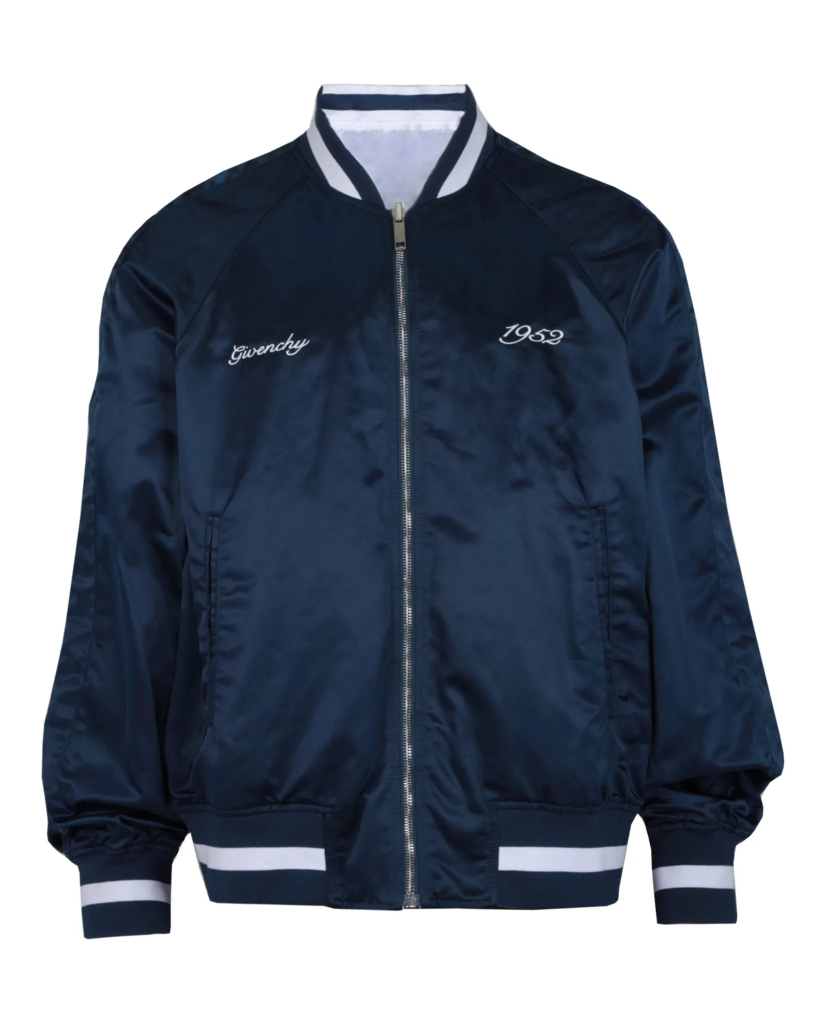 Reversible Embroidered Bomber Jacket sold by Lord & Taylor product image thumbnail 4