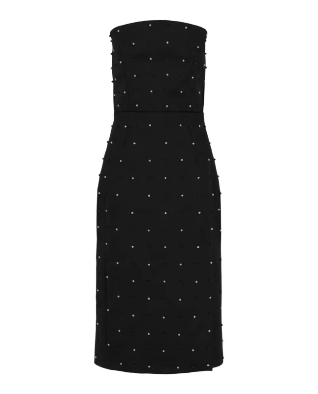 Crystal-Embellished Strapless Dress made by Givenchy