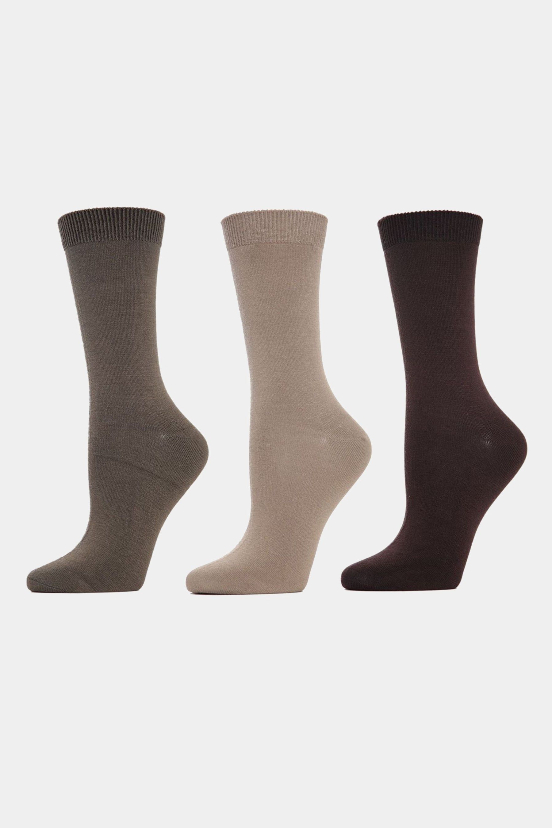 Women's Bamboo Blend Crew Socks 3-Pair Bundle sold by Lord & Taylor product image thumbnail 2