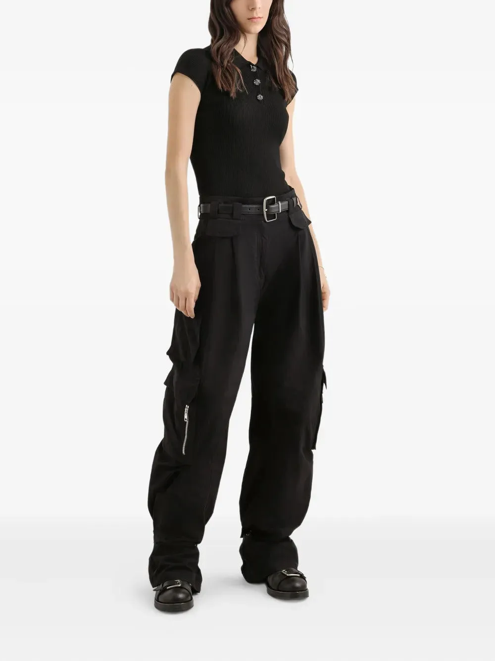 RIBBED POLO SWEATER sold by Lord & Taylor product image thumbnail 2