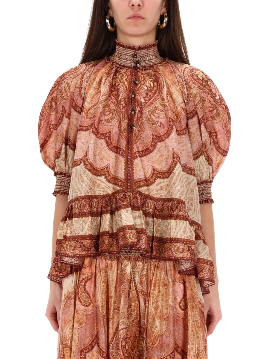 WANDERLUST PAISLEY BLOUSE sold by Lord & Taylor product image thumbnail 3