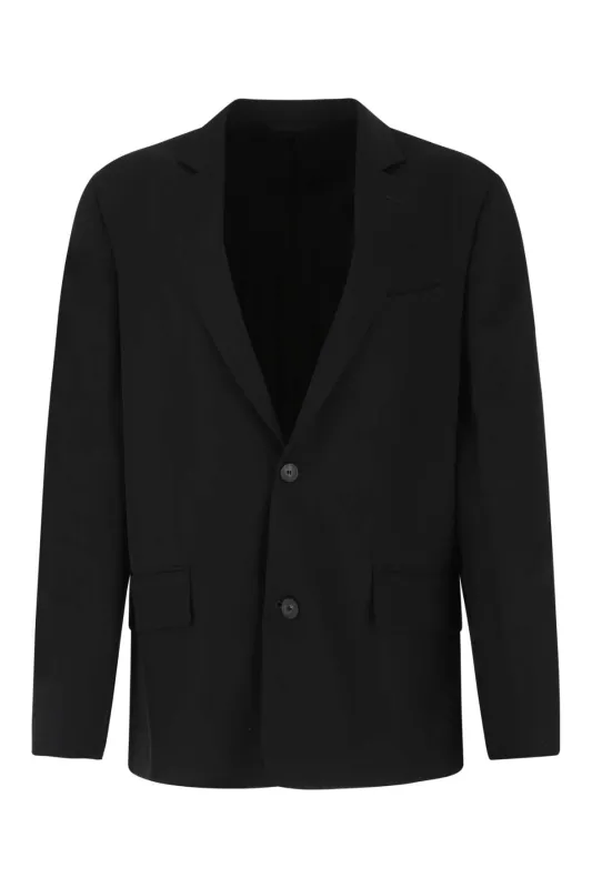 BLACK VISCOSE BLAZER sold by Lord & Taylor