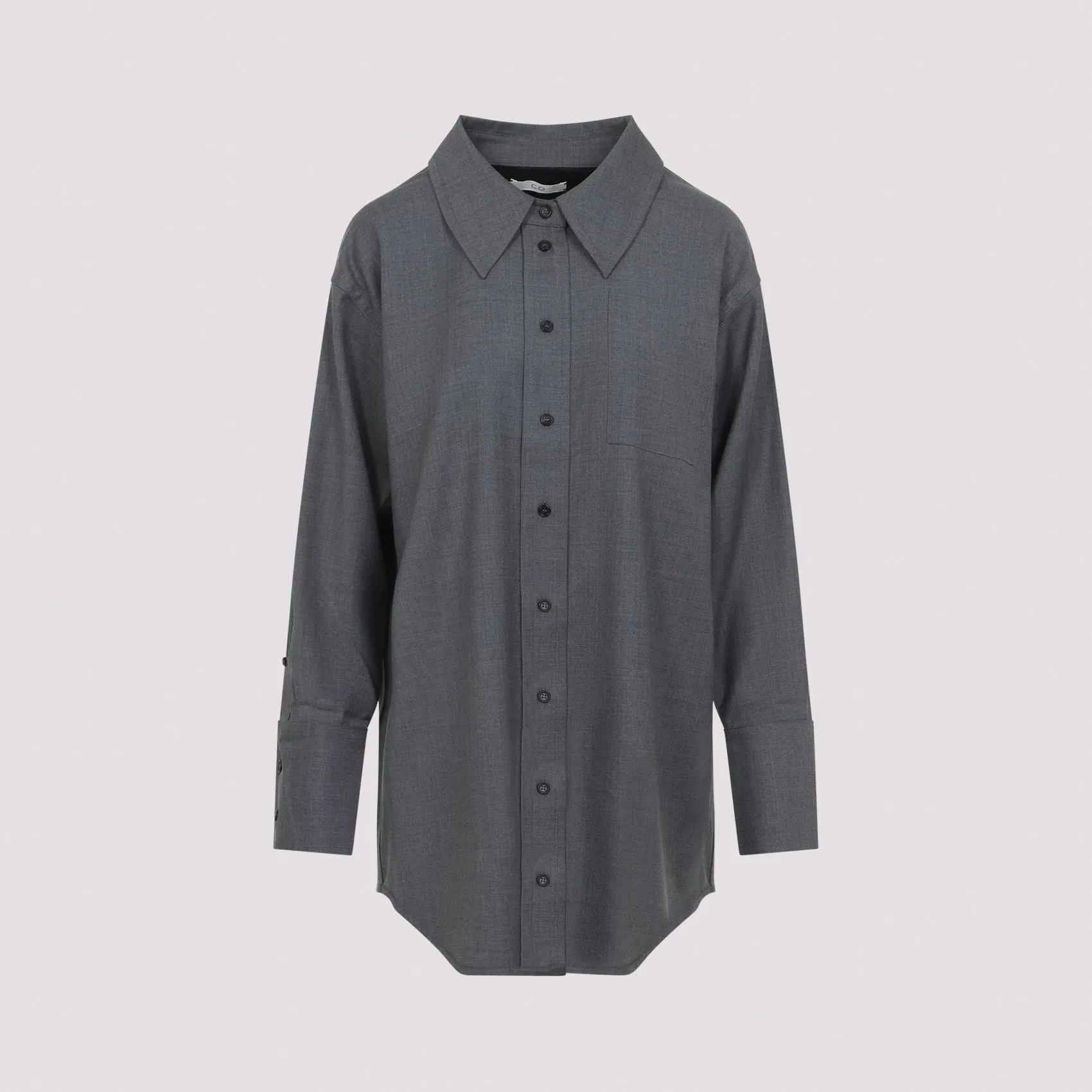 GREY WOOL OVERSHIRT sold by Lord & Taylor product image thumbnail 2