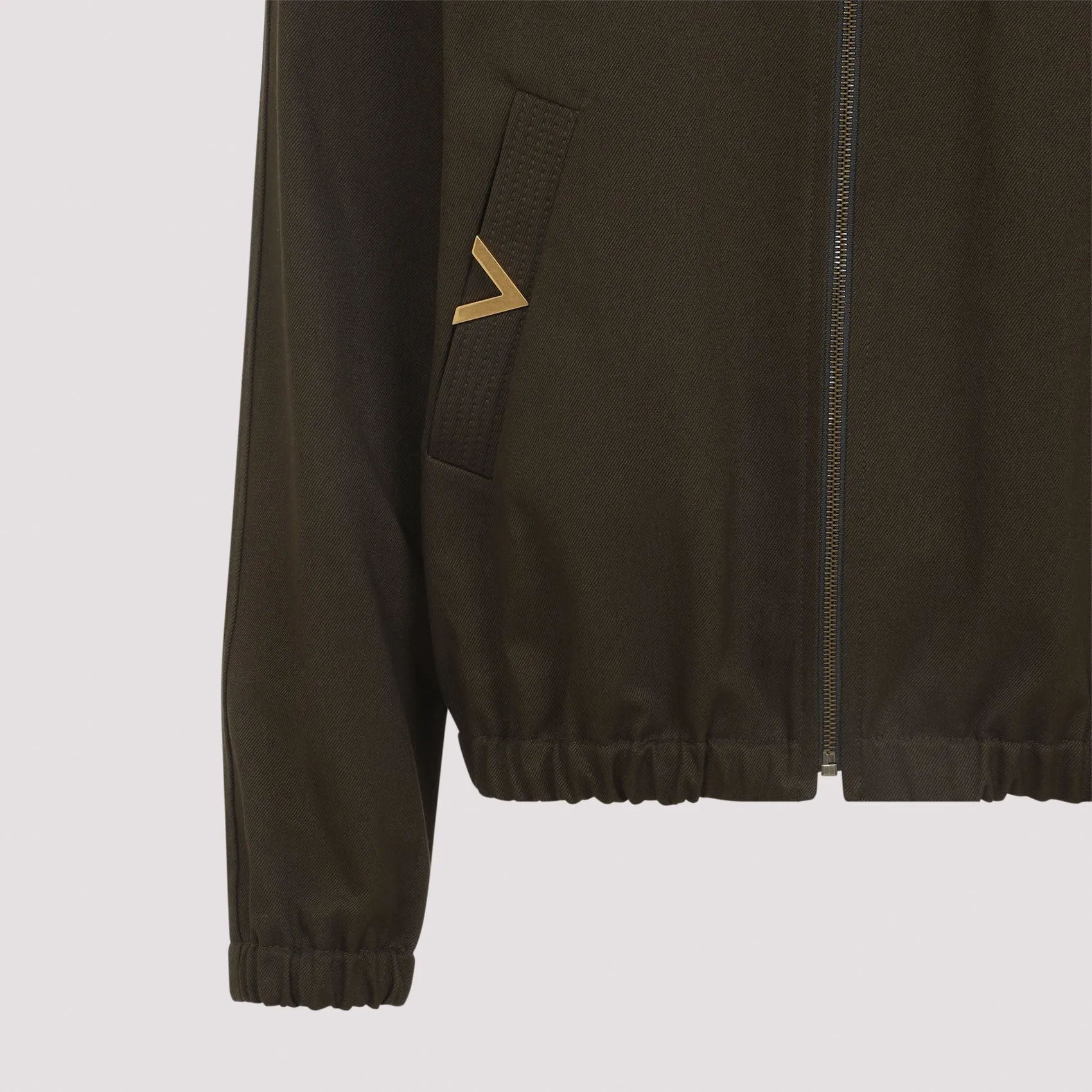 MILITARY GREEN COTTON JACKET sold by Lord & Taylor product image thumbnail 4