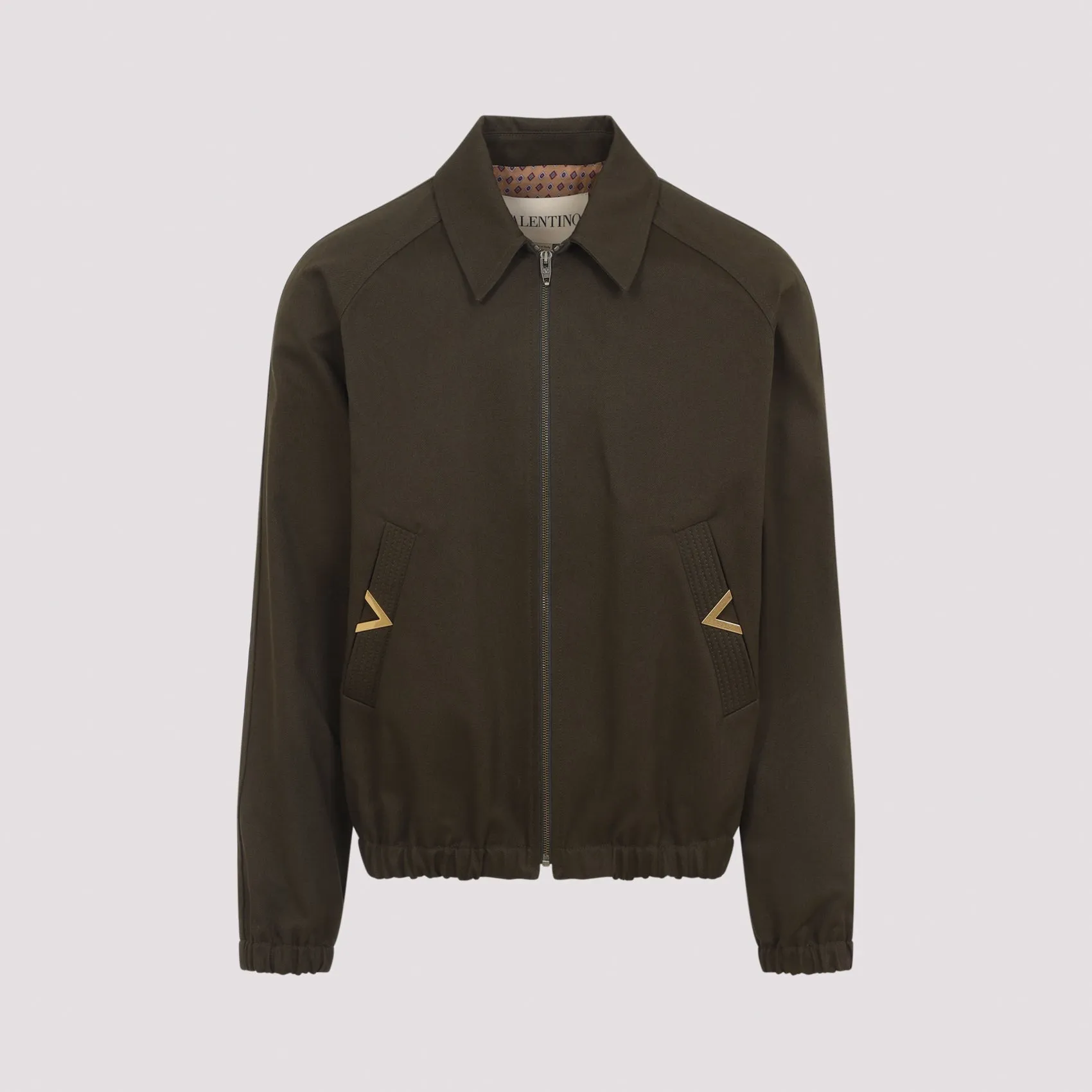 MILITARY GREEN COTTON JACKET sold by Lord & Taylor product image thumbnail 2